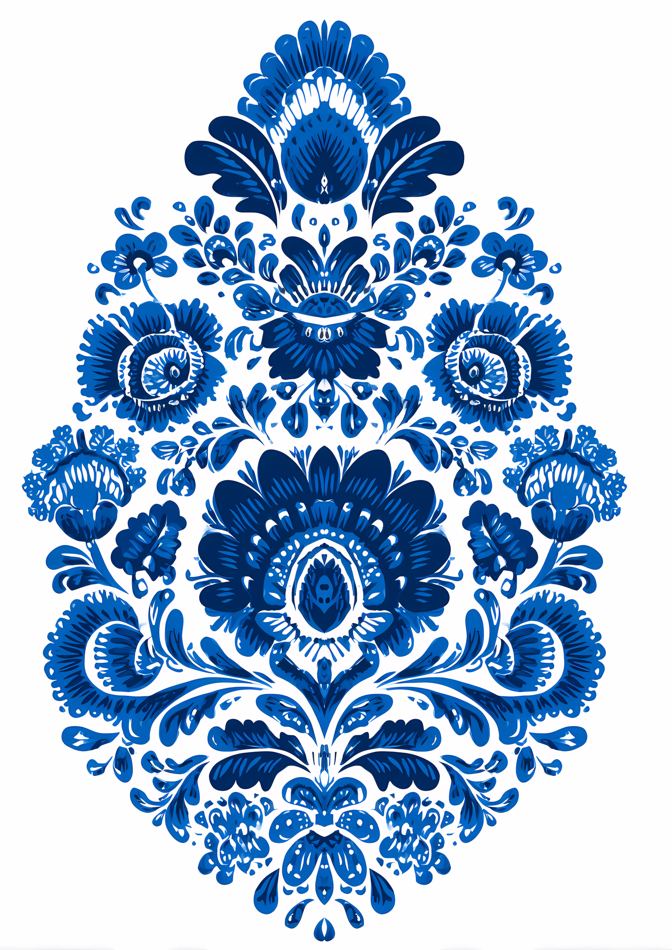 Nordic Floral No. 054 printable wall art