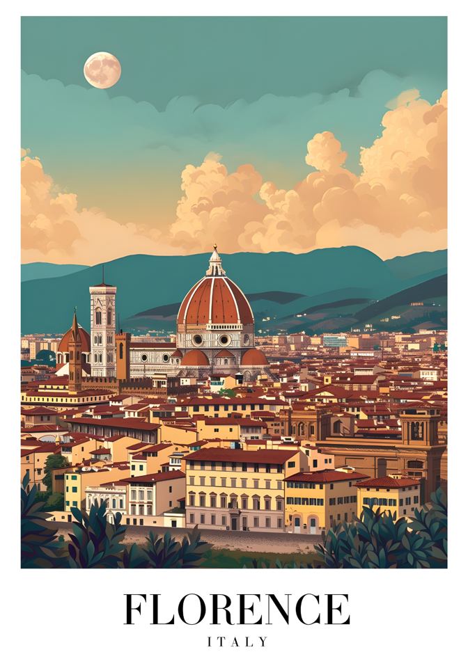 Florence Italy printable wall art